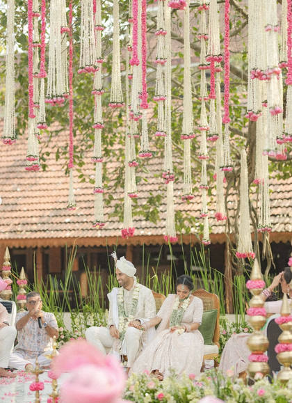 Ceiling and Mandap — Wedding decor — Alila Diwa Goa